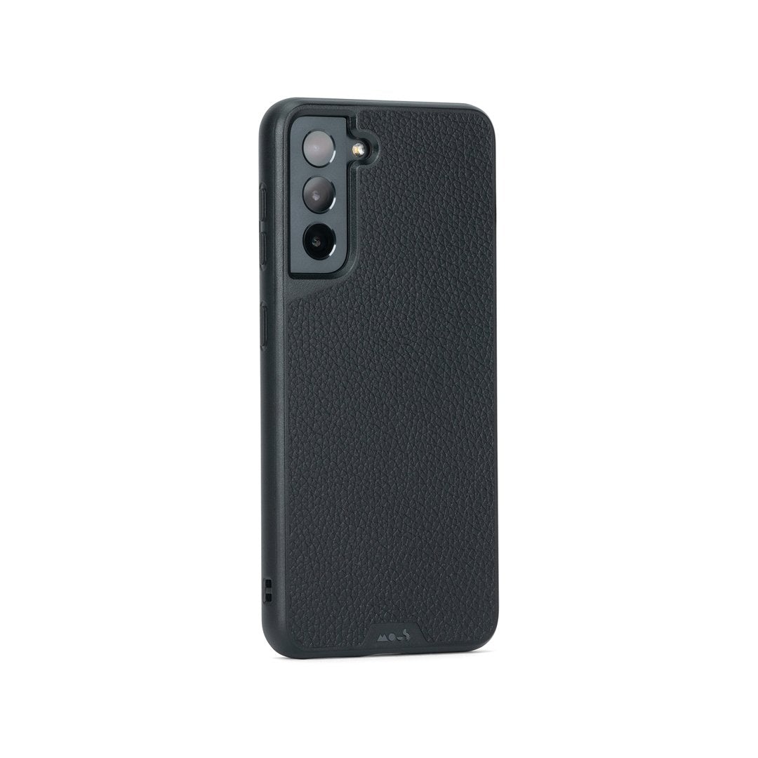 Black Leather Protective Phone Case - Limitless - US 5276