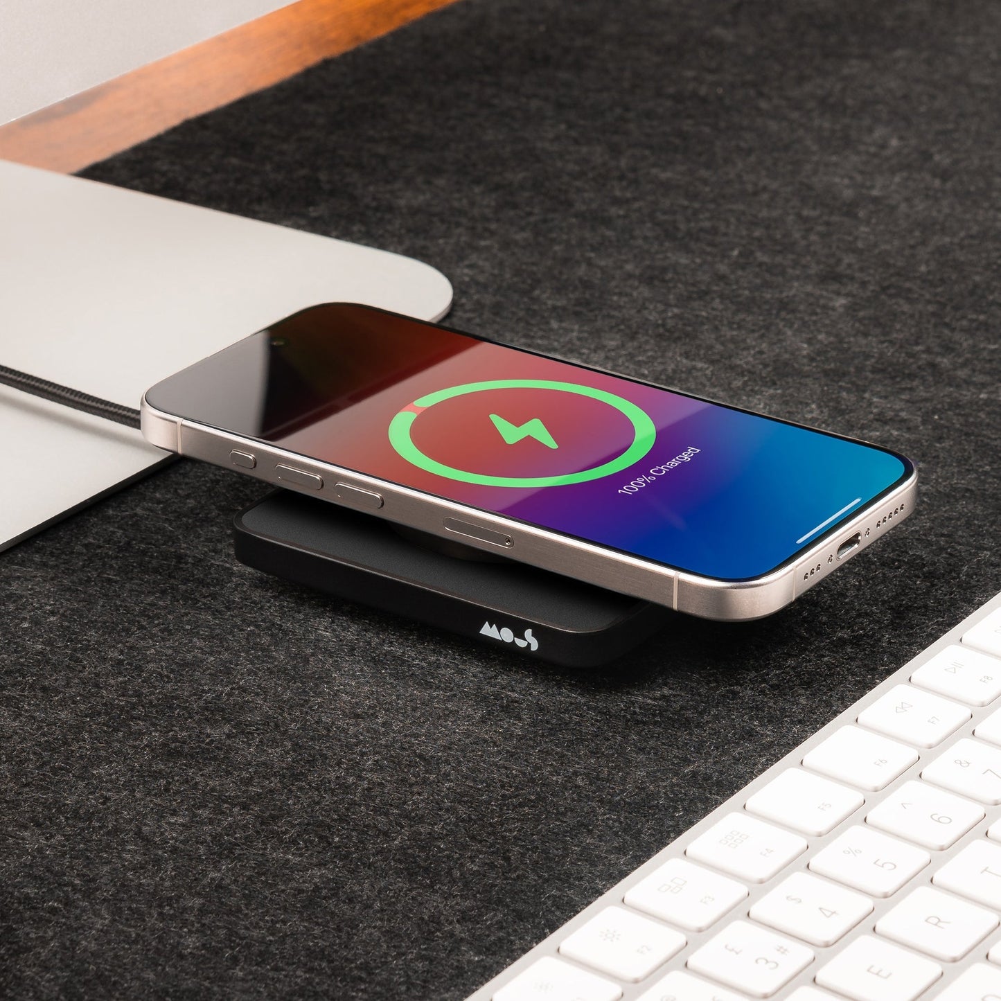Matte Black Wireless Charging Pad