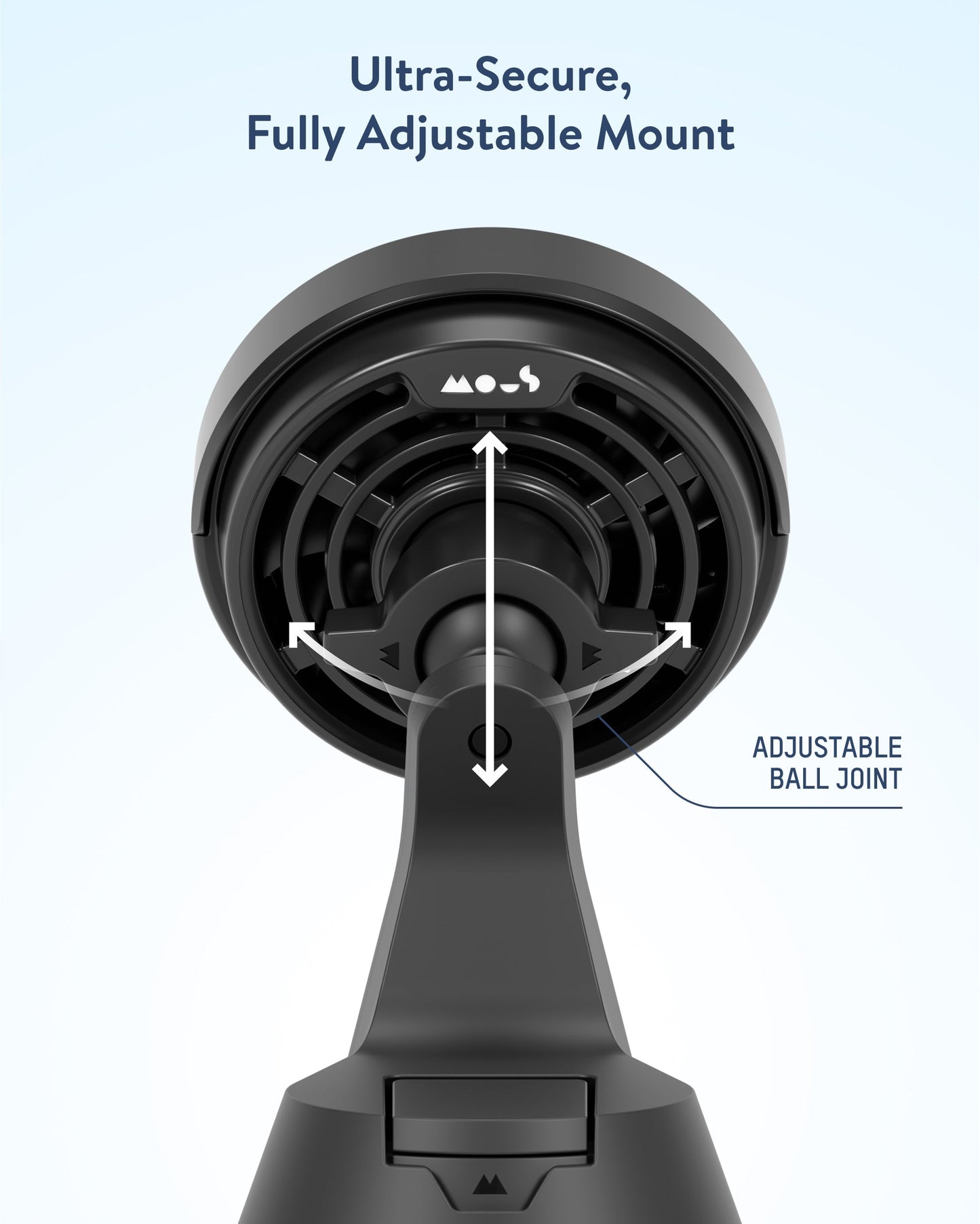 Wireless Charging Suction Mount
