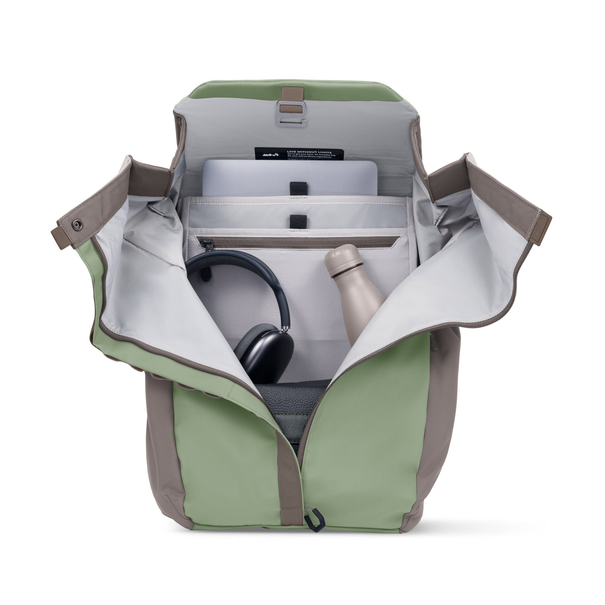 Flap Backpack – Sage