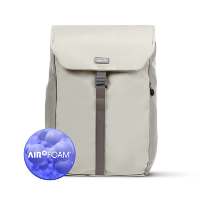 Flap Backpack with AiroFoam® - Stone