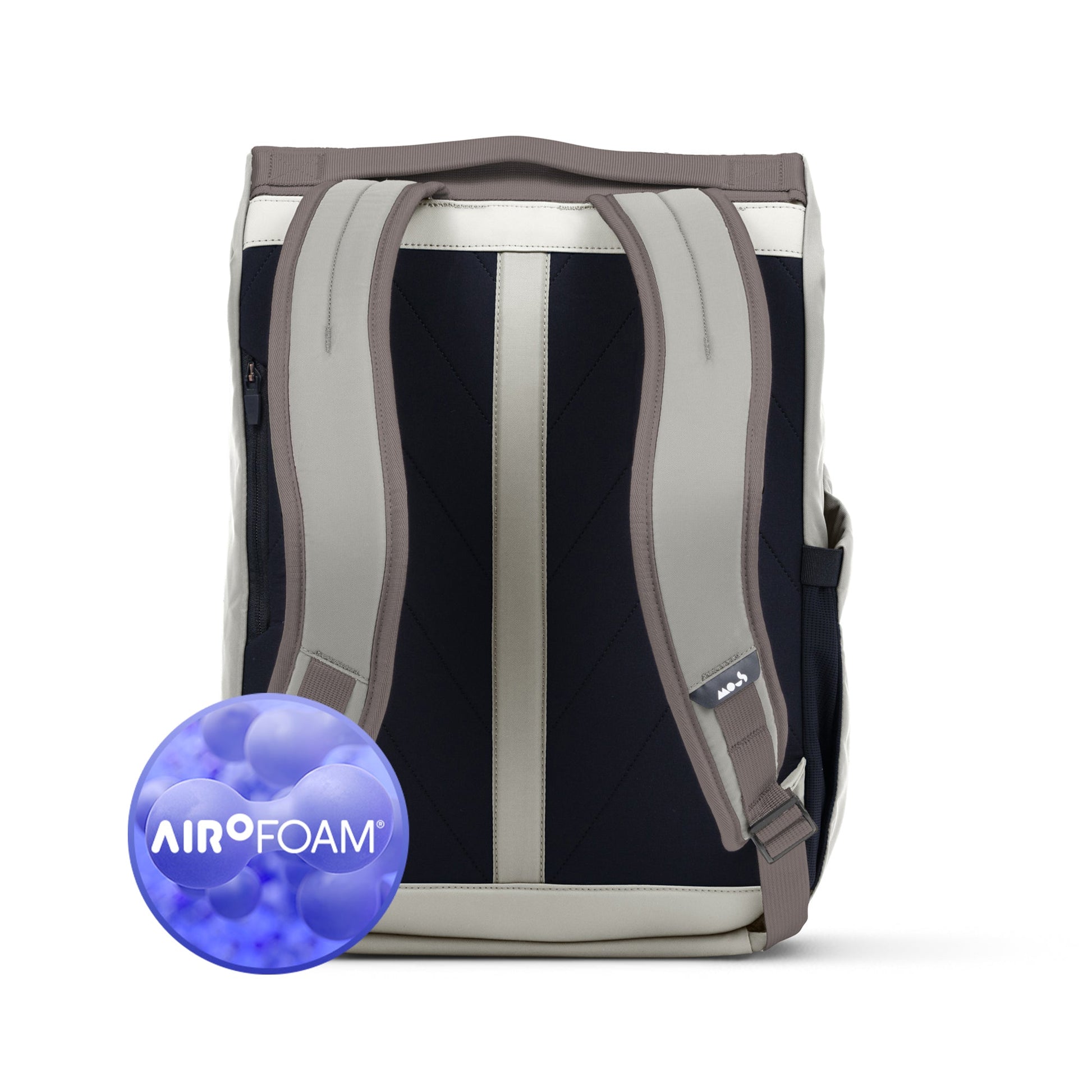 Flap Backpack with AiroFoam® - Stone